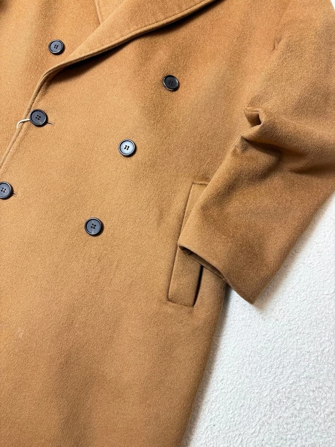 쿠어 COOR 캐시미어 블렌드 더블 롱 코트 PN6531 상품이미지3