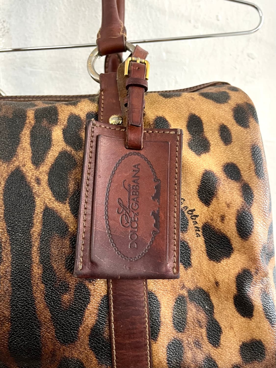 돌체앤가바나 컬렉션 레오파드 보스턴백 상품이미지4