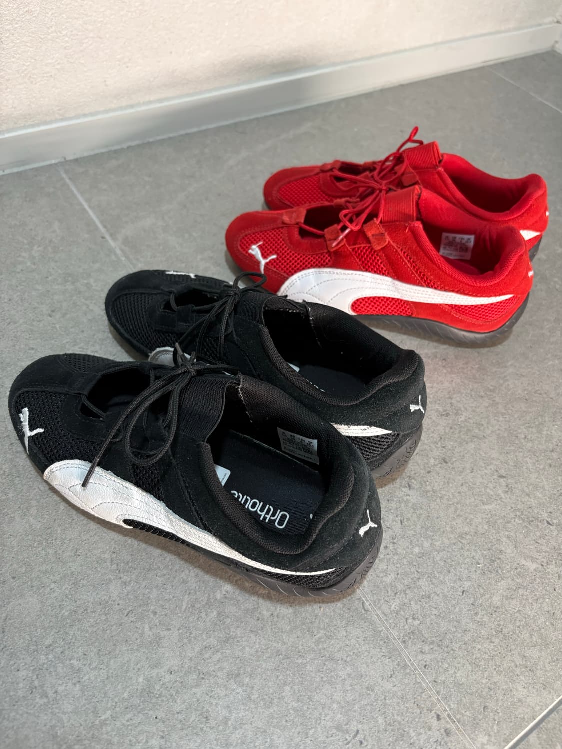 Puma speedcat go 225 red black 상품이미지2