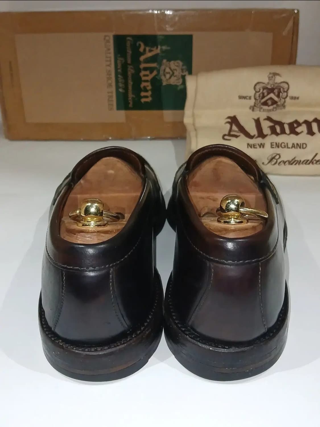 [판매]ALDEN 67540 LHS 알든 라벨로 쉘코도반 페니로퍼9.5 상품이미지5