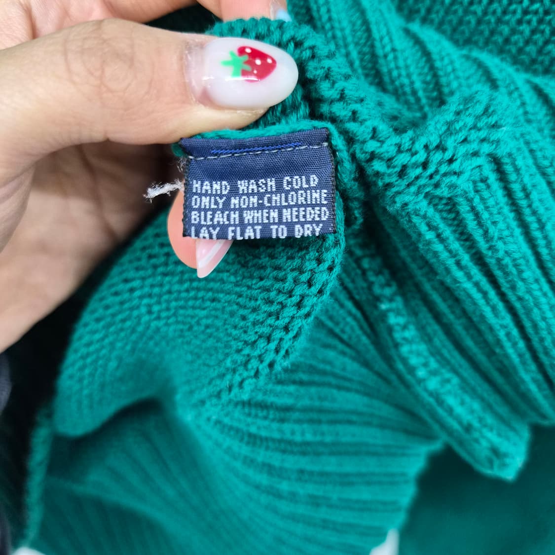 폴로 랄프로렌 그린 니트 스웨터 남성 L 상품이미지4