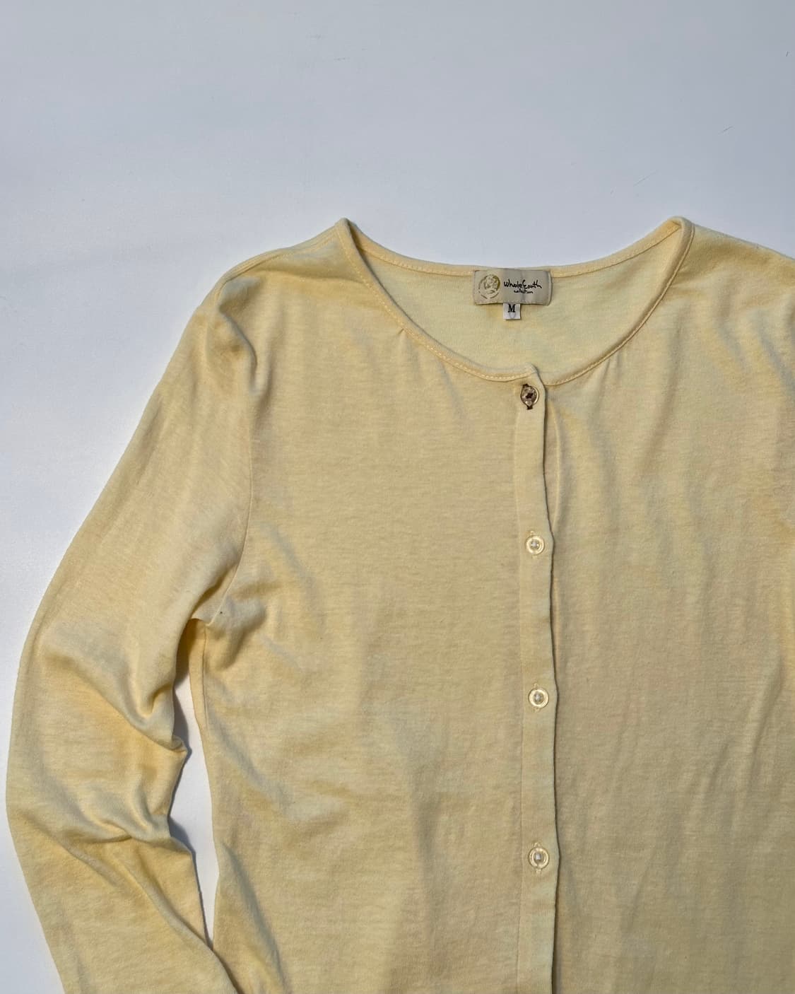 소프트 옐로우 가디건 상품이미지6