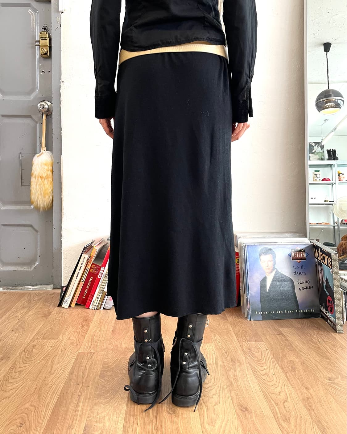 꼼데가르송 울 롱 스커트 상품이미지3