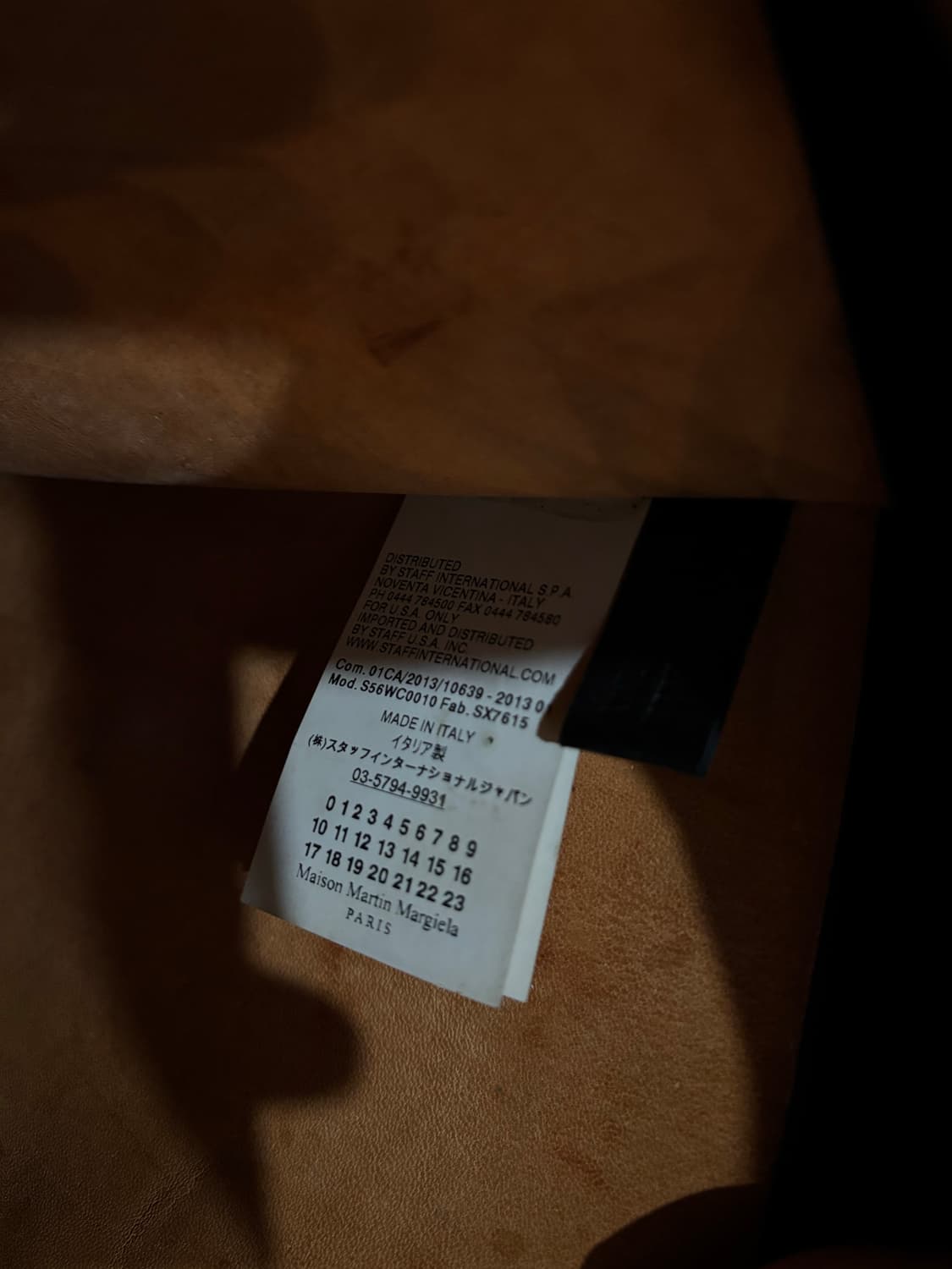 마르지엘라 / 폴디드 토트백 블랙 상품이미지8