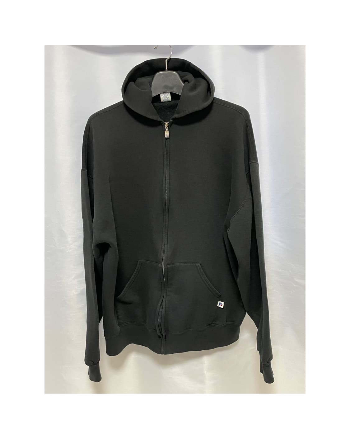 [D.O Vtg] 90s 러셀 50/50 후드 집업 블랙(XXL) 상품이미지1