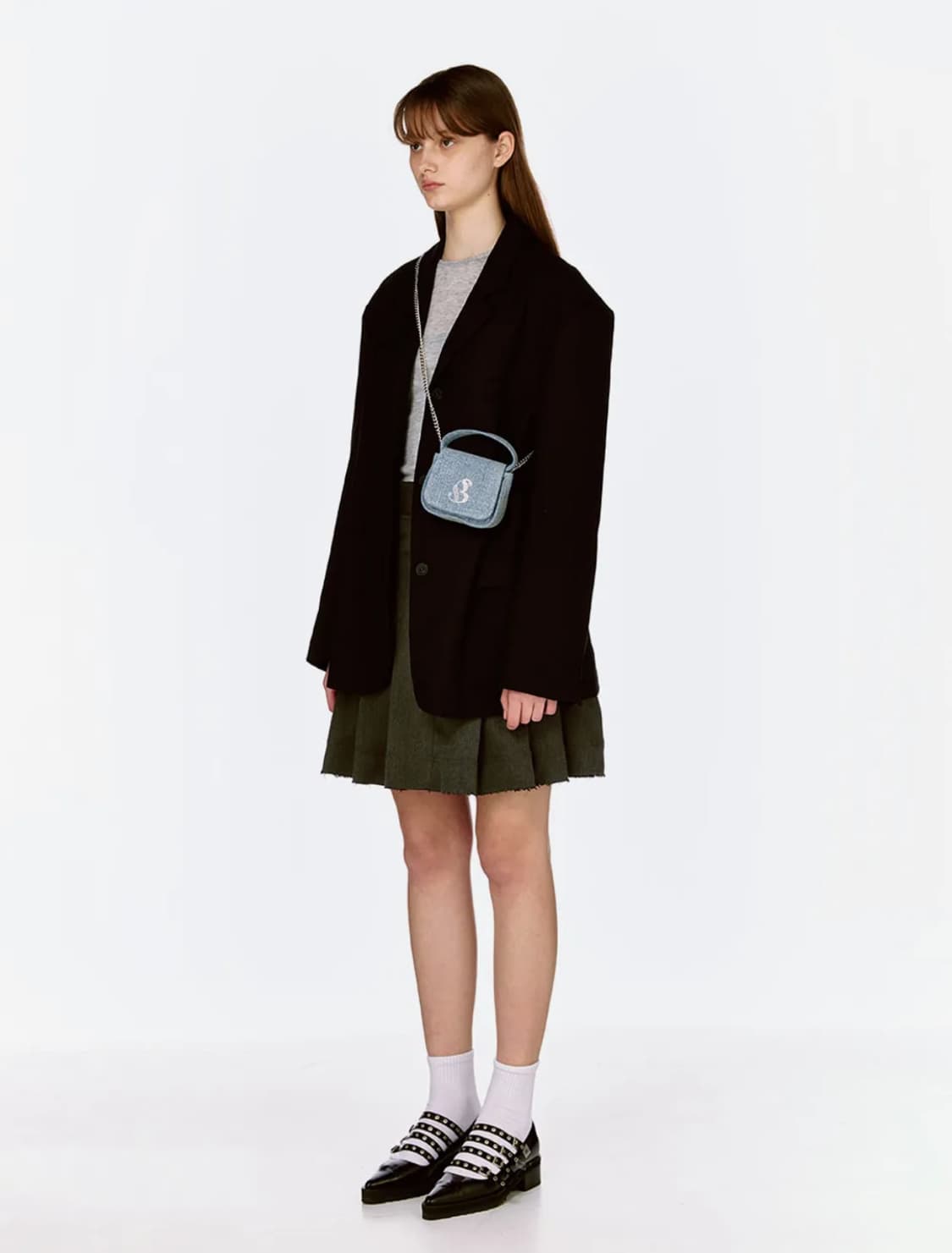 필인더블랭크 빈티지 데님 마이크로백 상품이미지3