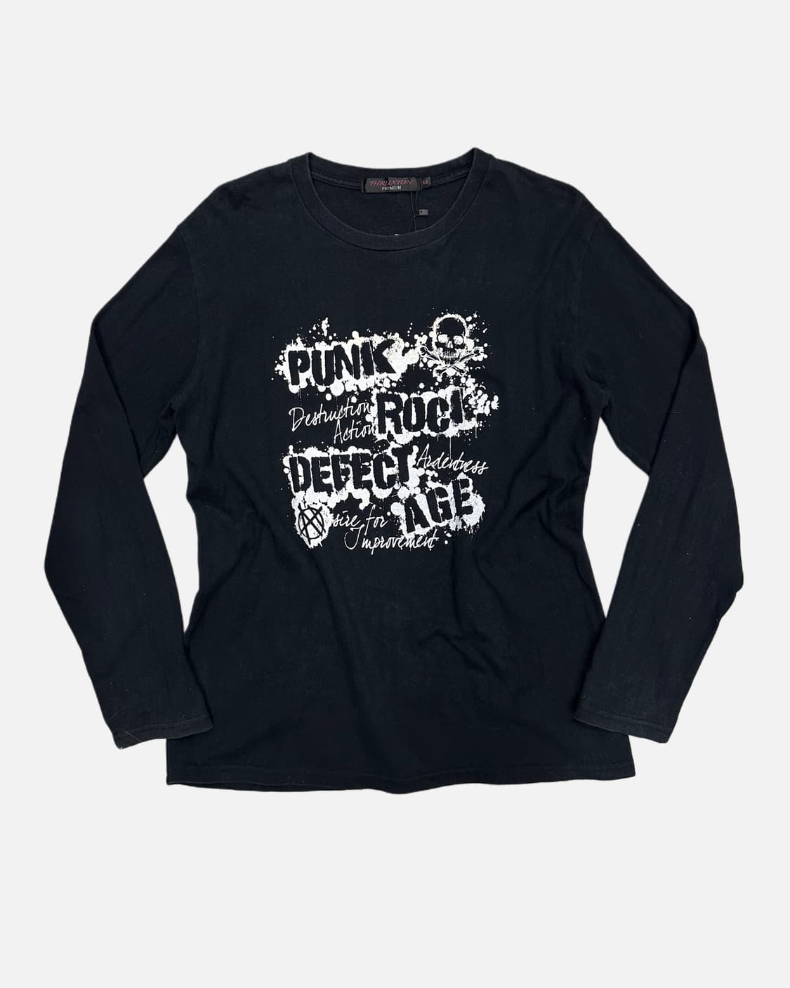 THRUXTON punk skull grunge t-shirt 상품이미지1