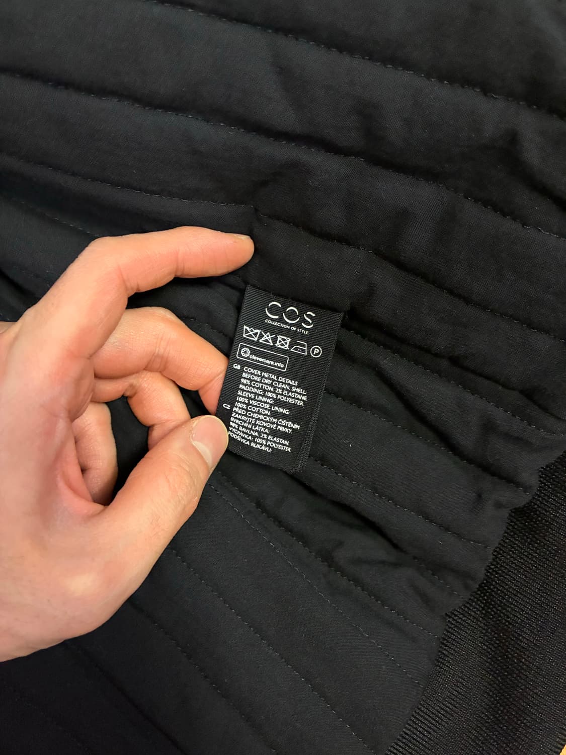 COS 코스 블루종 자켓 L 사이즈 상품이미지5