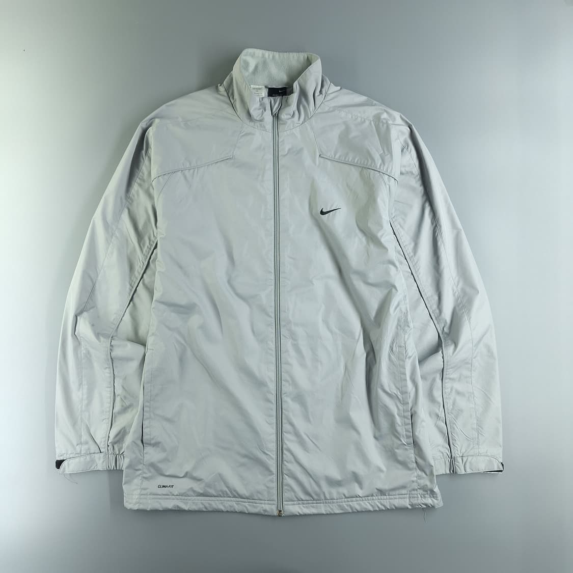 나이키 00s 그레이 스우시 로고 올드스쿨 클리마핏 레글런 바람막이 L 상품이미지3