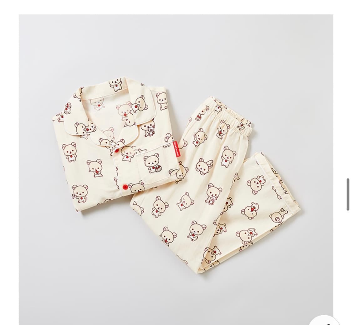 스파오 키즈 리락쿠마 긴팔 파자마 160사이즈 (성인 가능) 상품이미지1