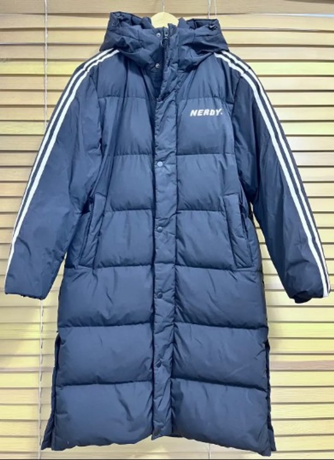 널디 남성 후이즈널디 트랙 롱덕다운패딩 S사이즈 상품이미지2