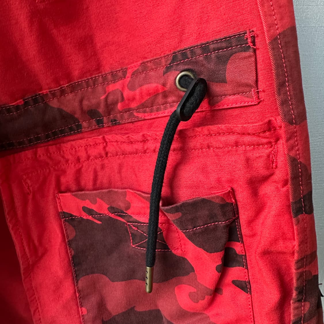 쟈딕앤볼테르 BERNARD CAMOU 유틸리티 자켓 레드 M 상품이미지8