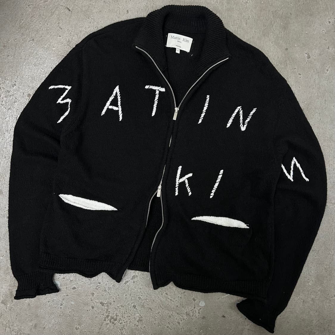 마뗑킴 투웨이 니트집업[1472] 상품이미지1