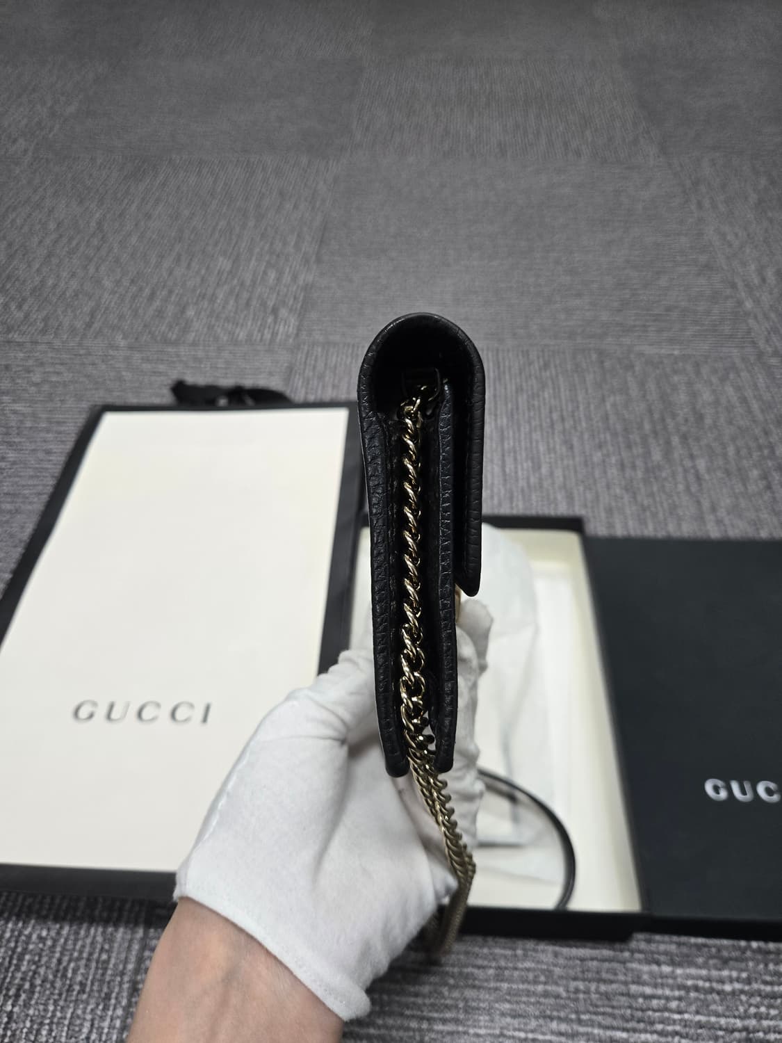 [특가][정품] 구찌 인터로킹 체인백 상품이미지3