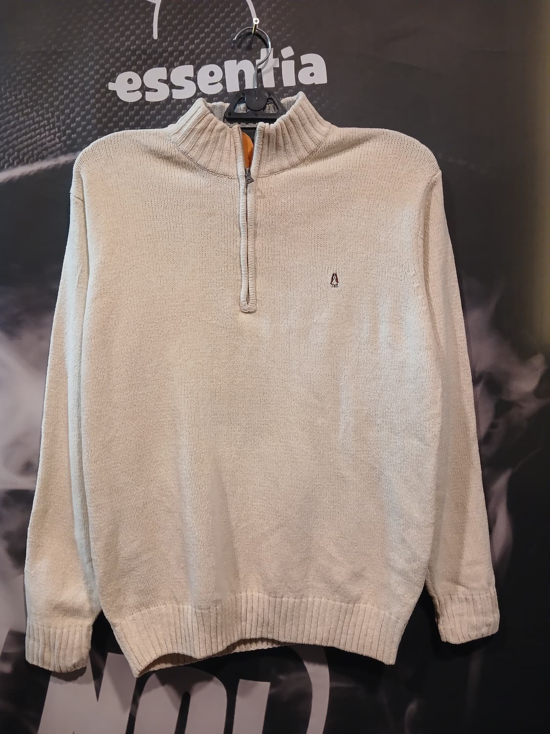 하프 반집업 울니트 상품이미지1