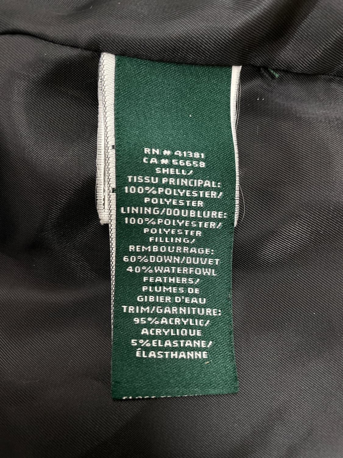 로렌 랄프로렌 쉐브론 퀼팅 더플 다운 롱패딩 상품이미지7