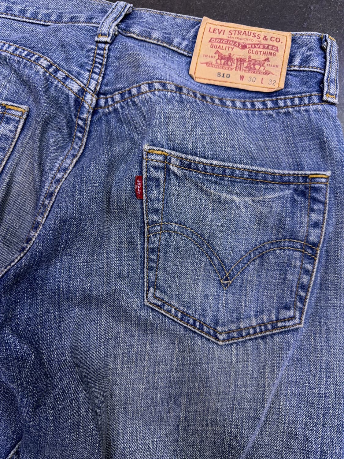 리바이스 510 스트레이트핏 00's 빈티지 데님팬츠 30 상품이미지8