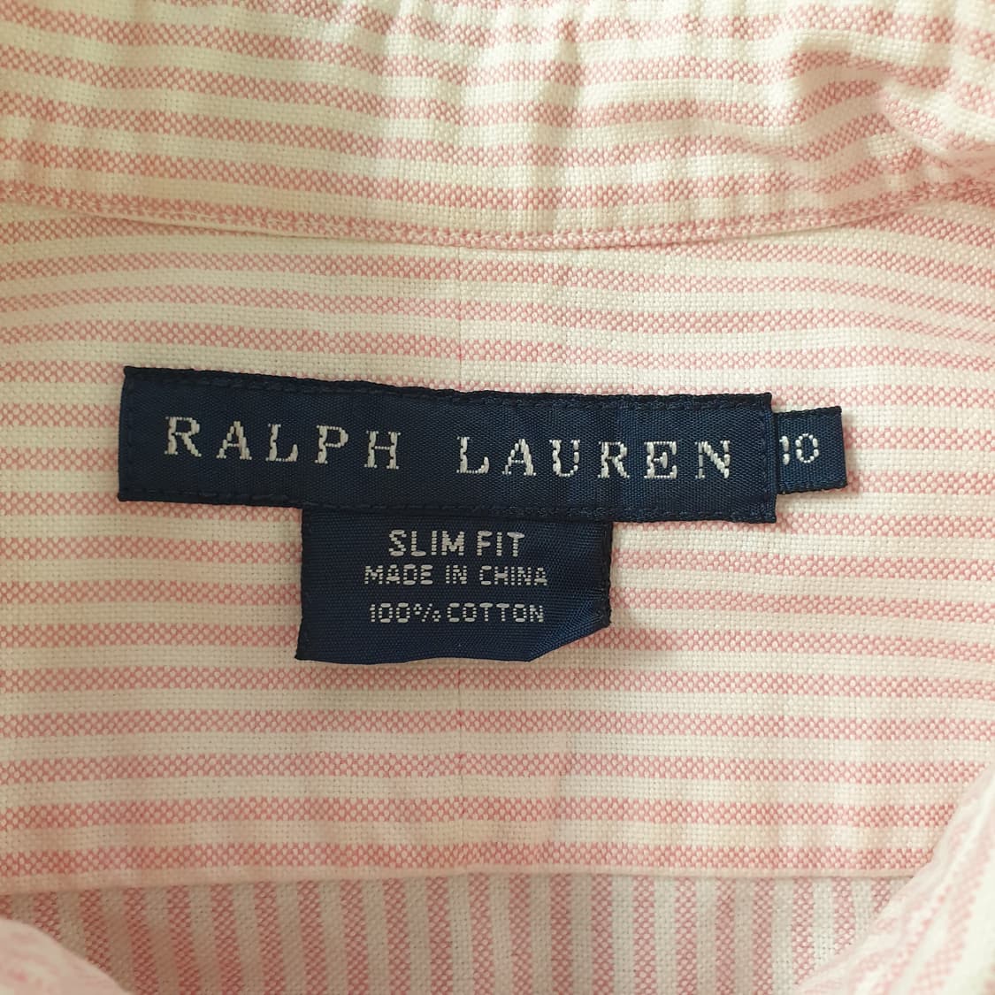[무료배송] RALPH LAUREN 핑크 스트라이프 셔츠 상품이미지2