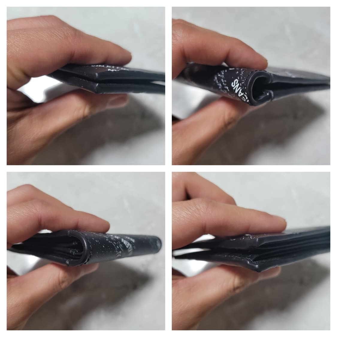 정품 캘빈클라인 진 블랙 반지갑 CKJ 로고 상품이미지5