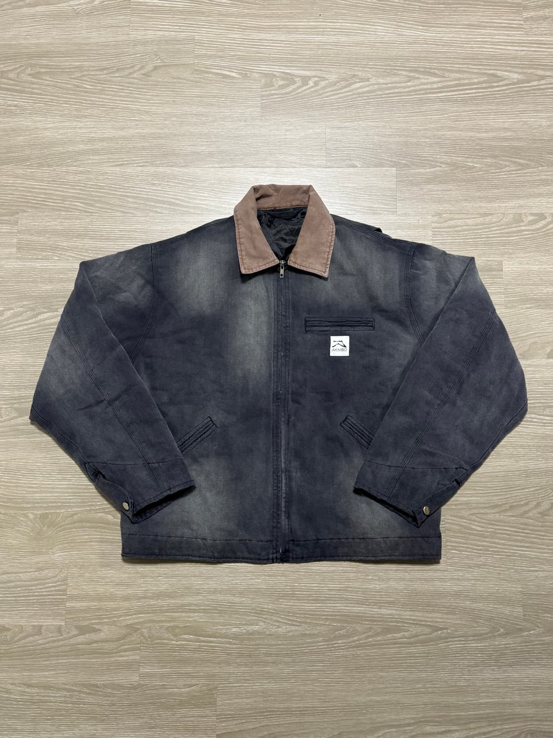 아킴보클럽 워크자켓 페이디드 블랙 L 상품이미지2