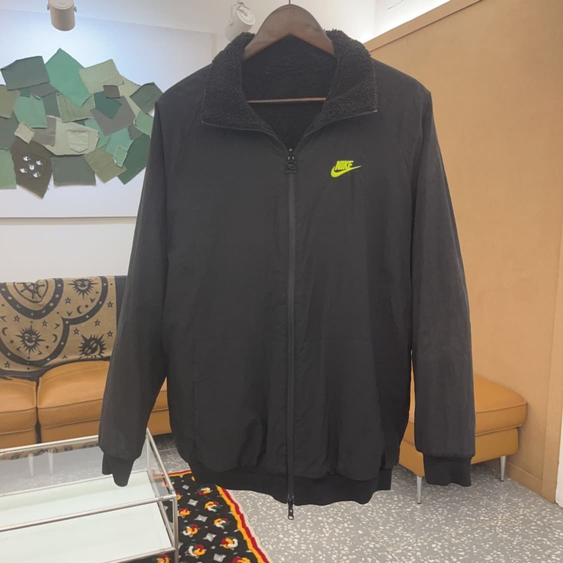 나이키 빈티지 키치 빅스우시 뽀글이 양털 후리스 105 C07602 상품이미지5