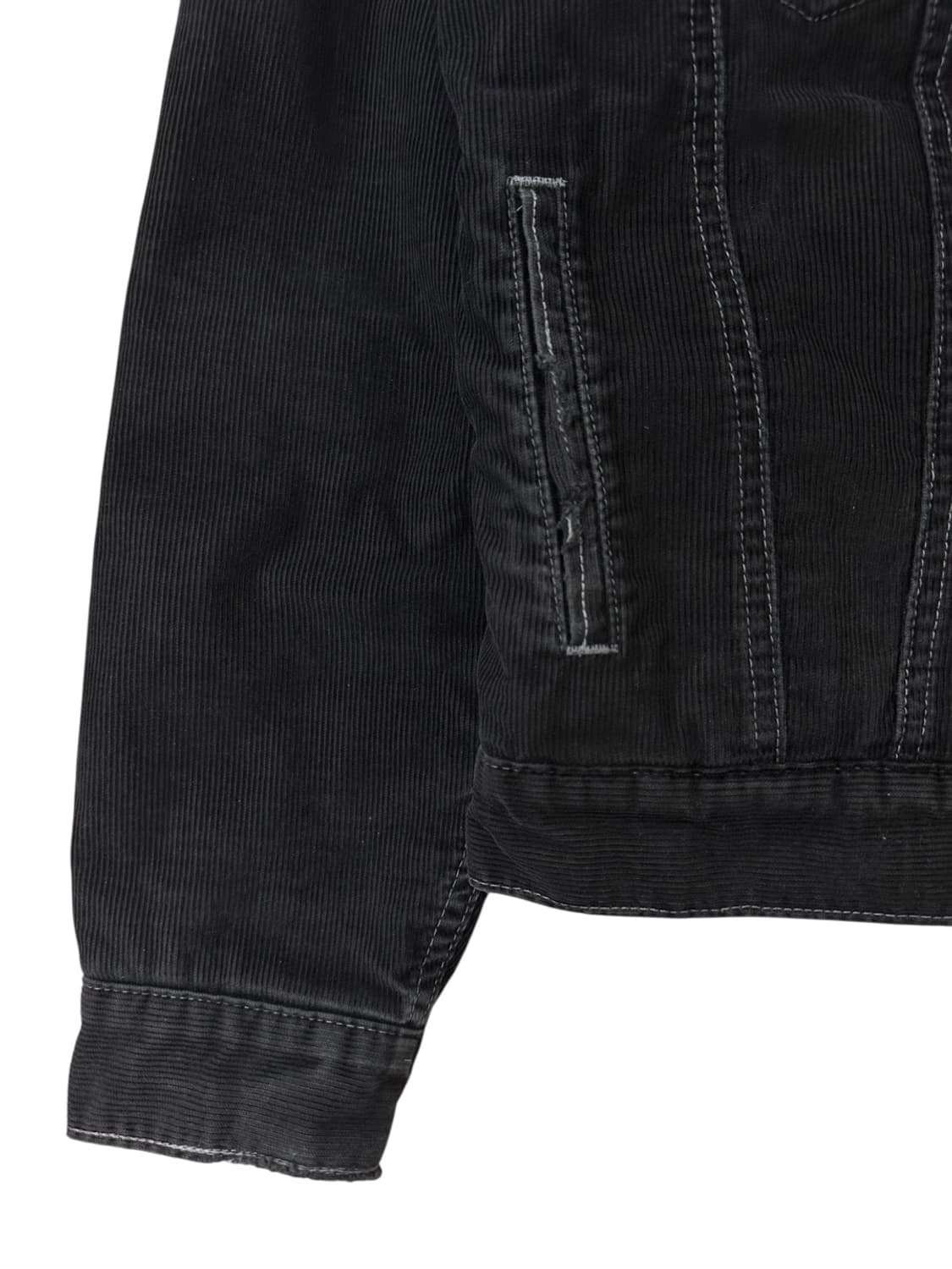 00년대 리바이스 코듀로이 골덴 쉐르파 자켓 블랙 (M~XL) 상품이미지6