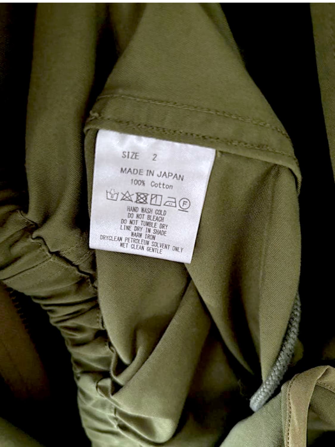 마카웨어 숏 모즈 오가닉코튼 자켓 상품이미지9