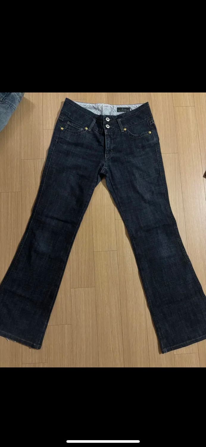 빈티지 로우라이즈 데님 부츠컷 상품이미지1
