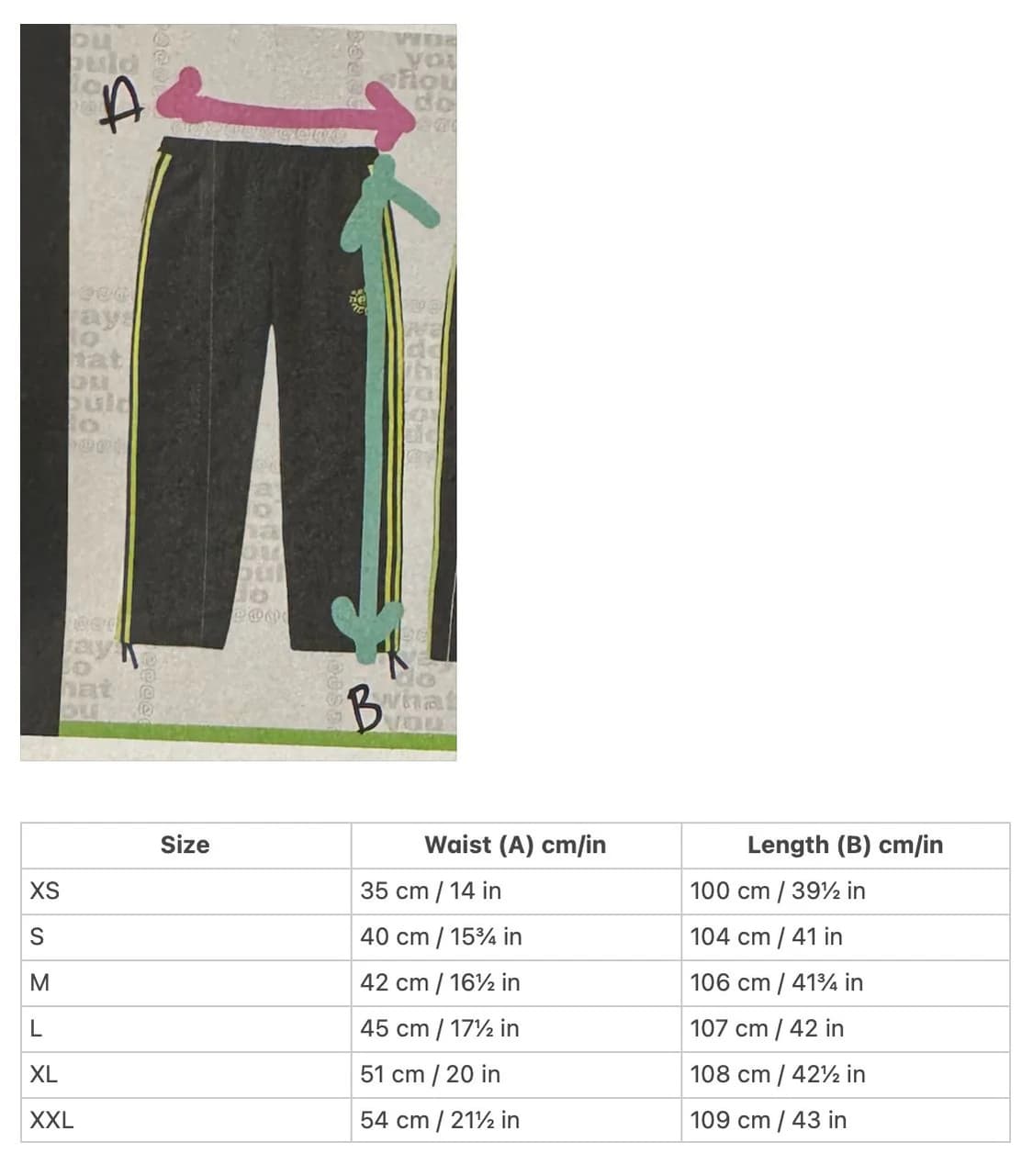 [2XL] ADWYSD 아디다스 트랙팬츠 상품이미지4