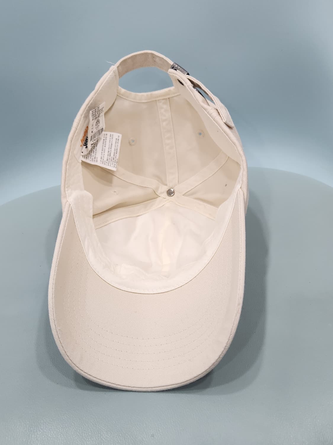 Jeep 지프 볼캡 아이보리색 모자 볼캡 프리사이즈 상품이미지5