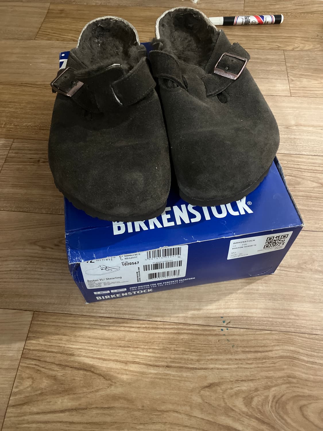 버켄스탁 보스턴 모카 셔링 상품이미지2