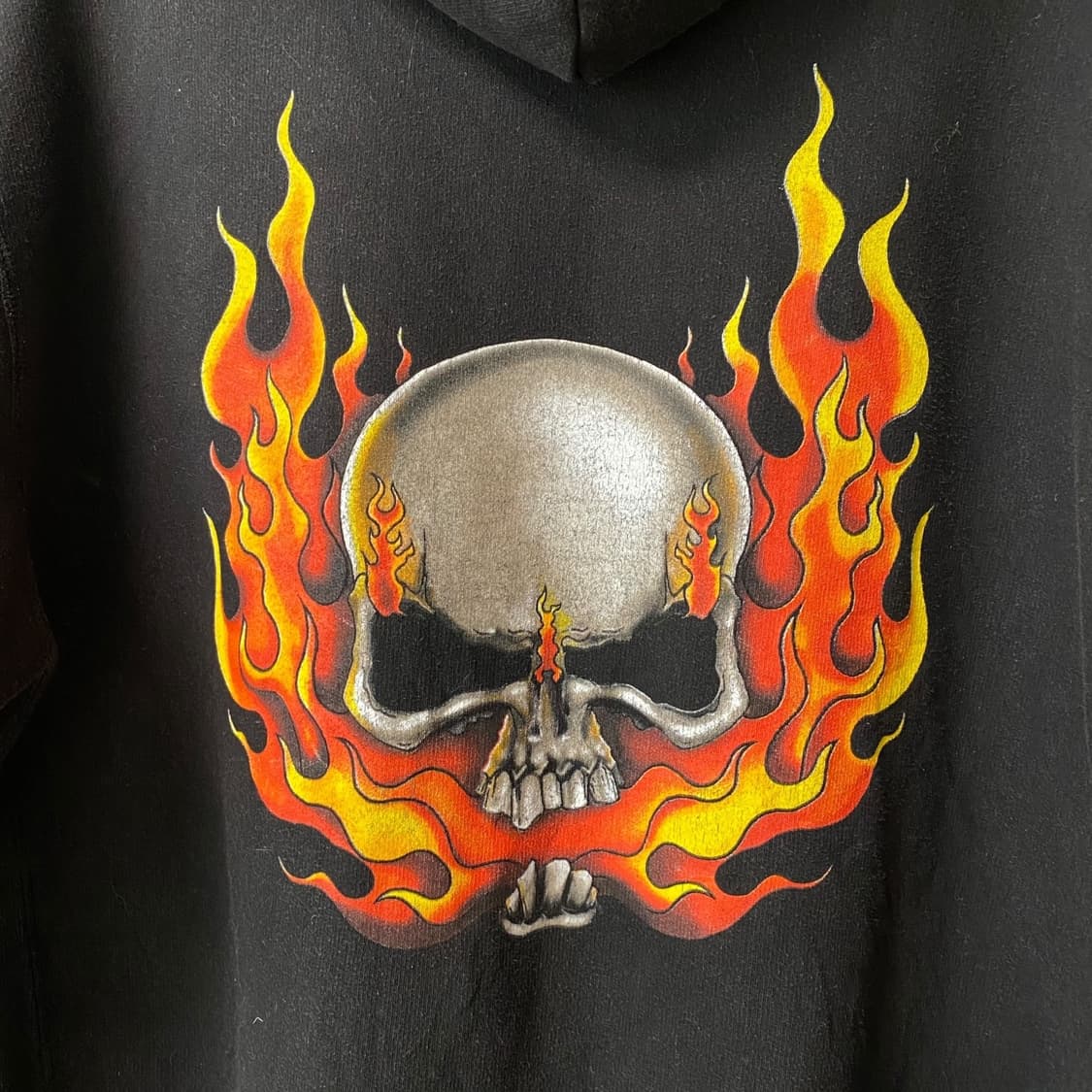 (L)sonoma 소노마 스컬 플레임 후드티셔츠 상품이미지7