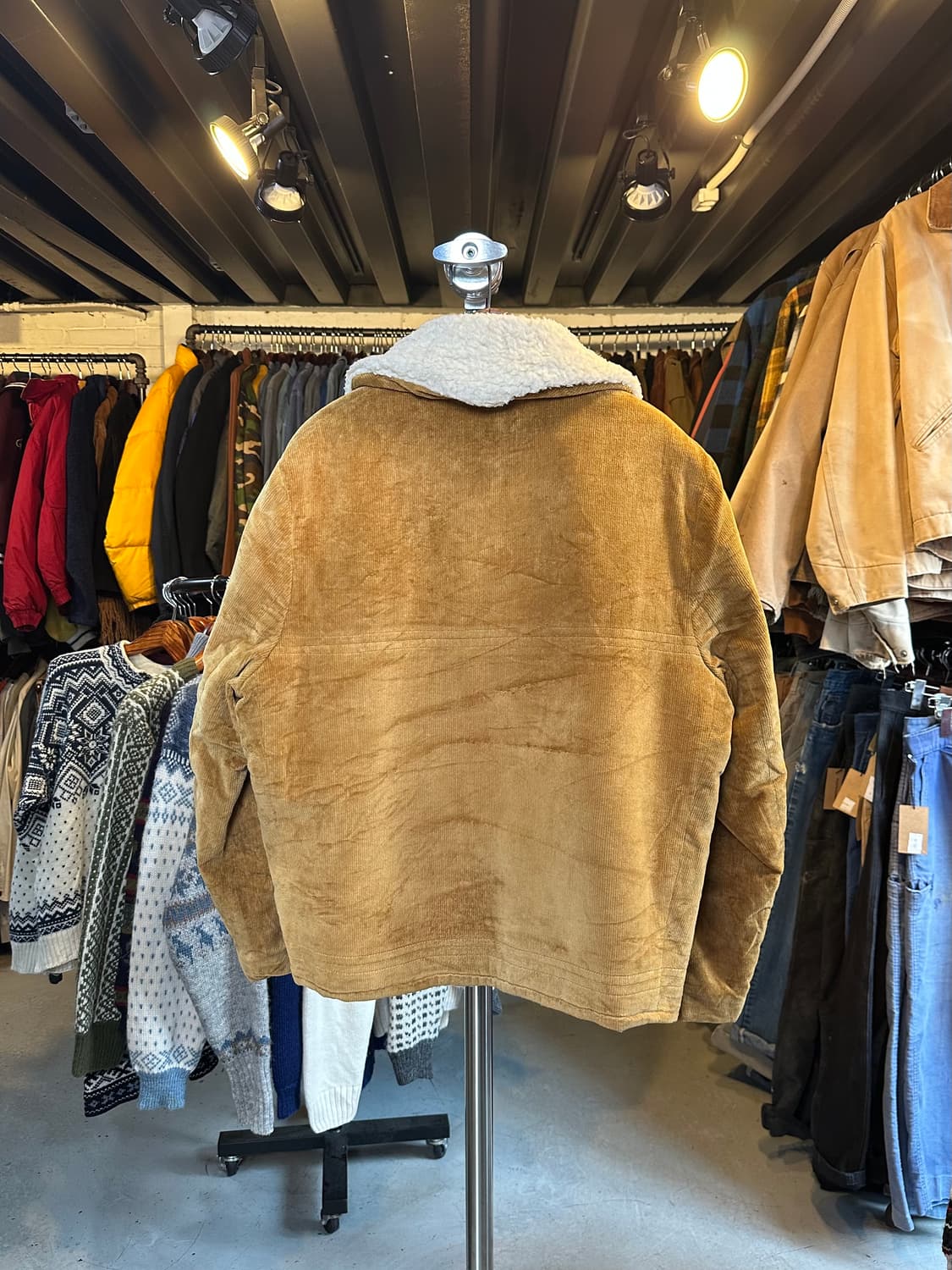 80s 울리치 쉐르파 워크 자켓 상품이미지2