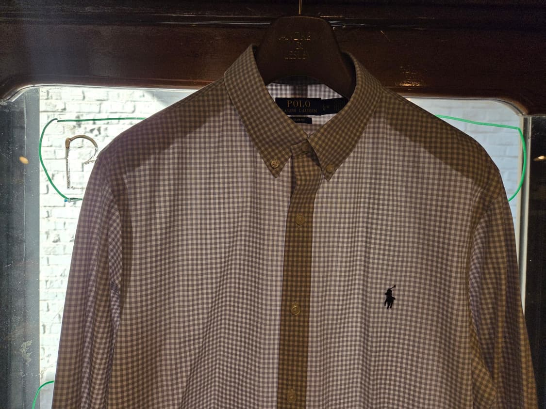 폴로랄프로렌 깅엄패턴셔츠 상품이미지7