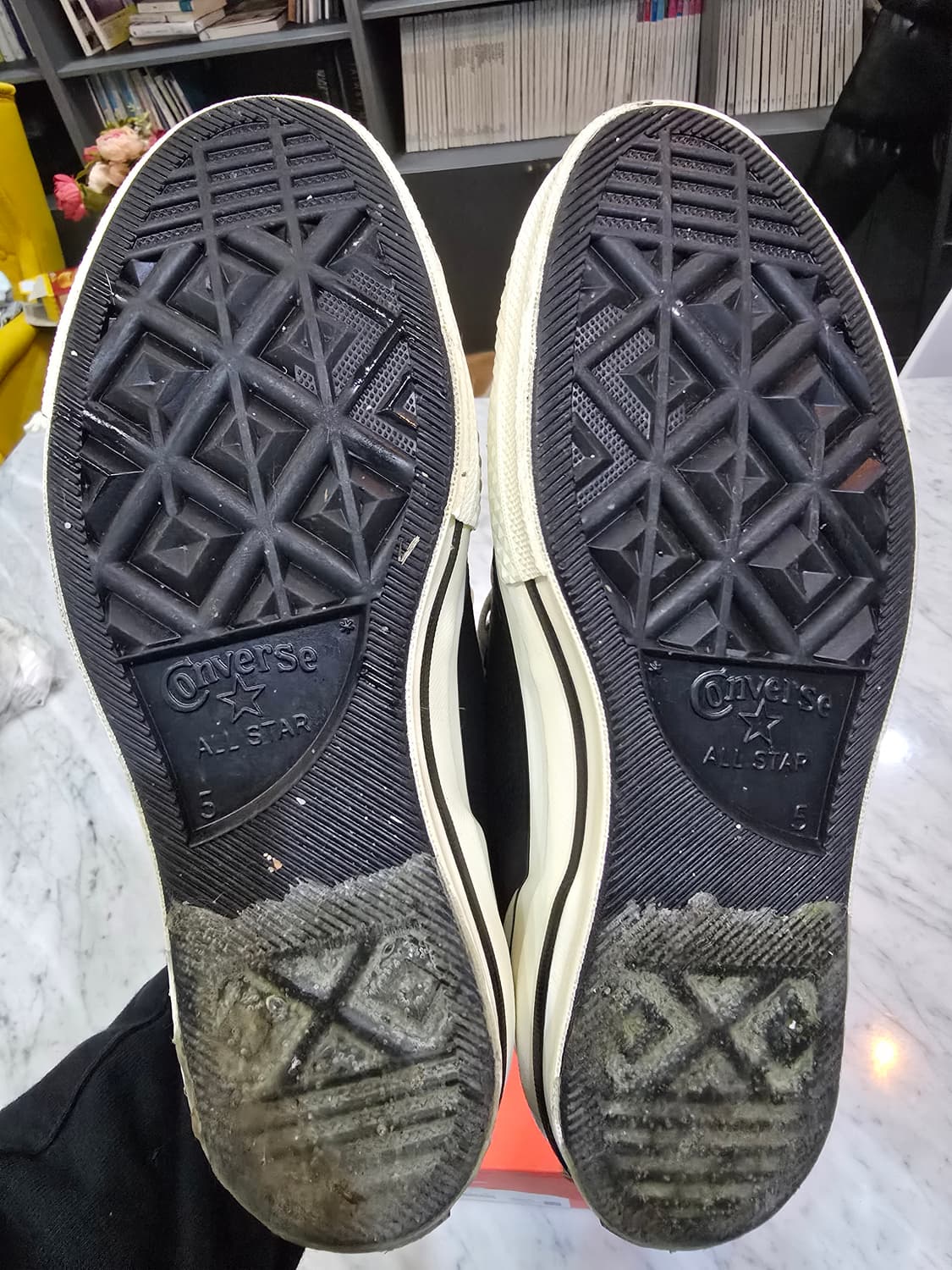 극미중고 컨버스 척70 하이 레더 이그렛 240 상품이미지8