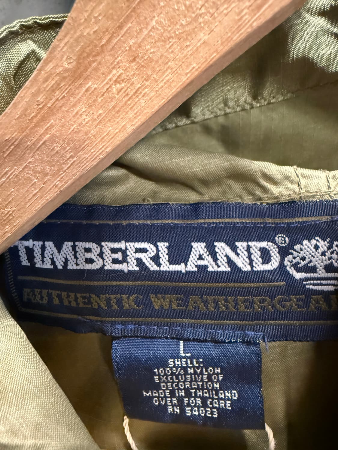 L 팀버랜드 어센틱 웨더기어 아노락 후드 자켓 올리브 상품이미지5