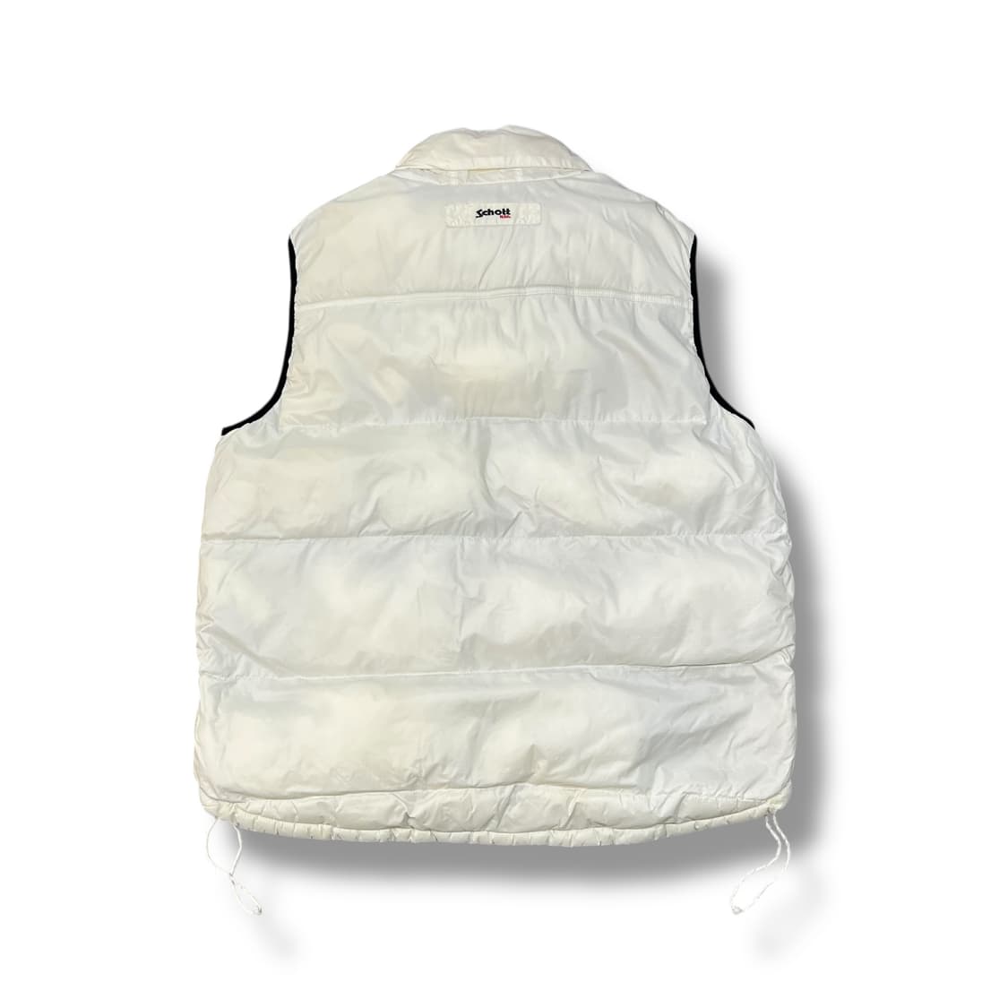  Schott 화이트 패디드 베스트 y14276 상품이미지3