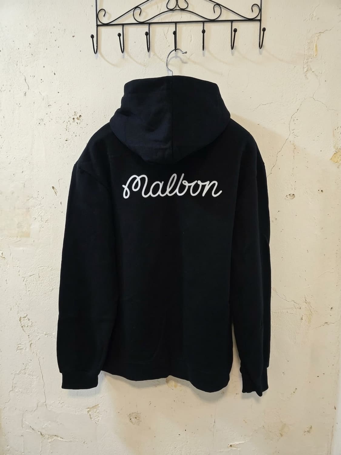 말본 골프 블랙 후드티 XXL 상품이미지2