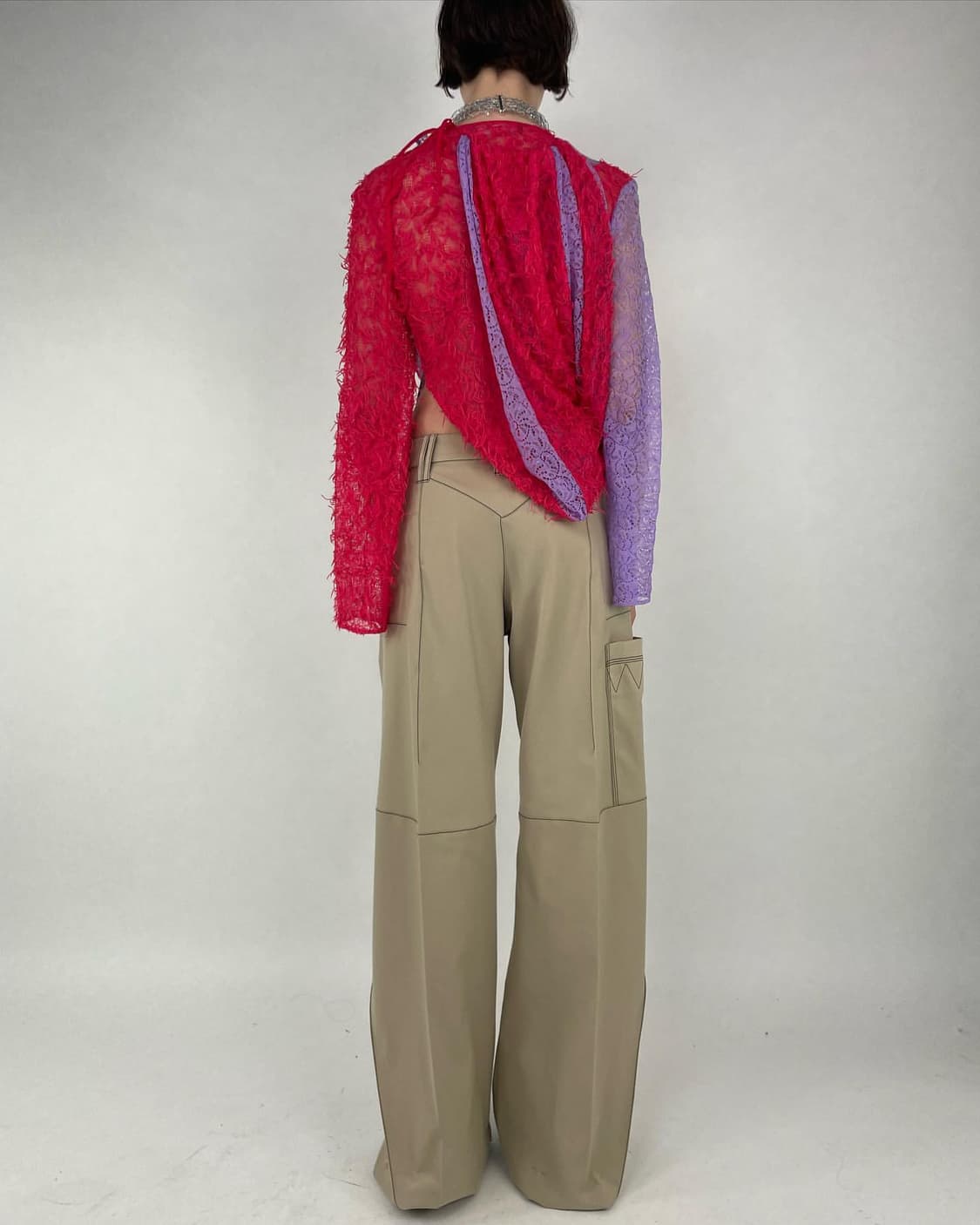 키코 코스타디노브 SS23 ANGLED 팬츠 상품이미지7