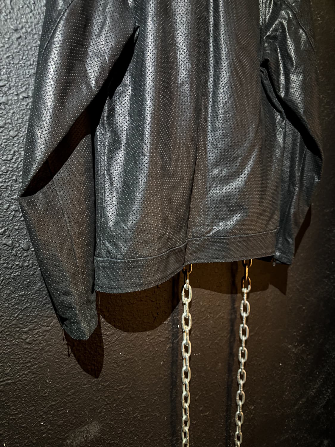 All-punching 2-way leather jacket 상품이미지9