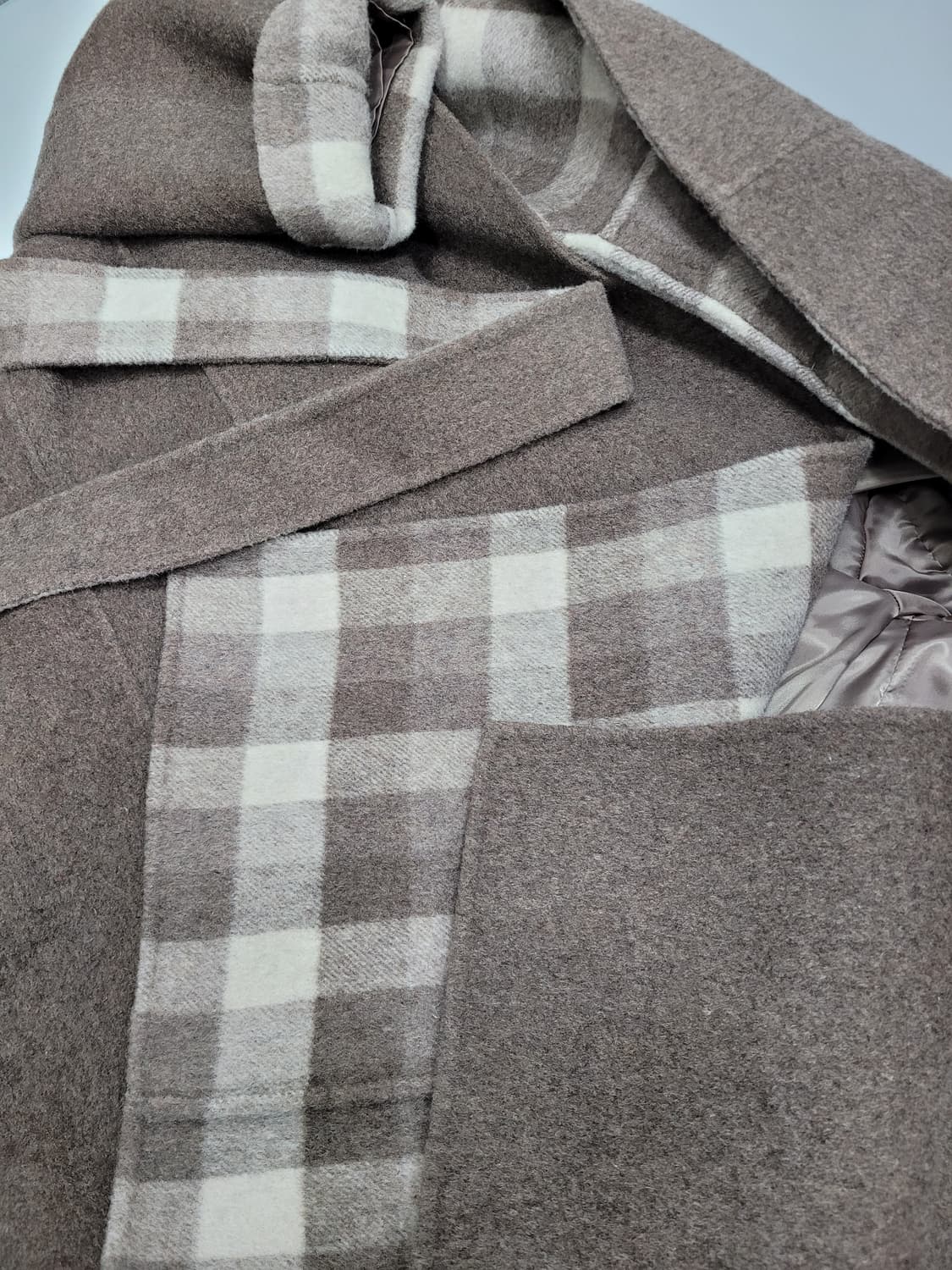 Renoma 20FW 레노마 체크 포인트 후드 코트 / 여 85
 상품이미지7