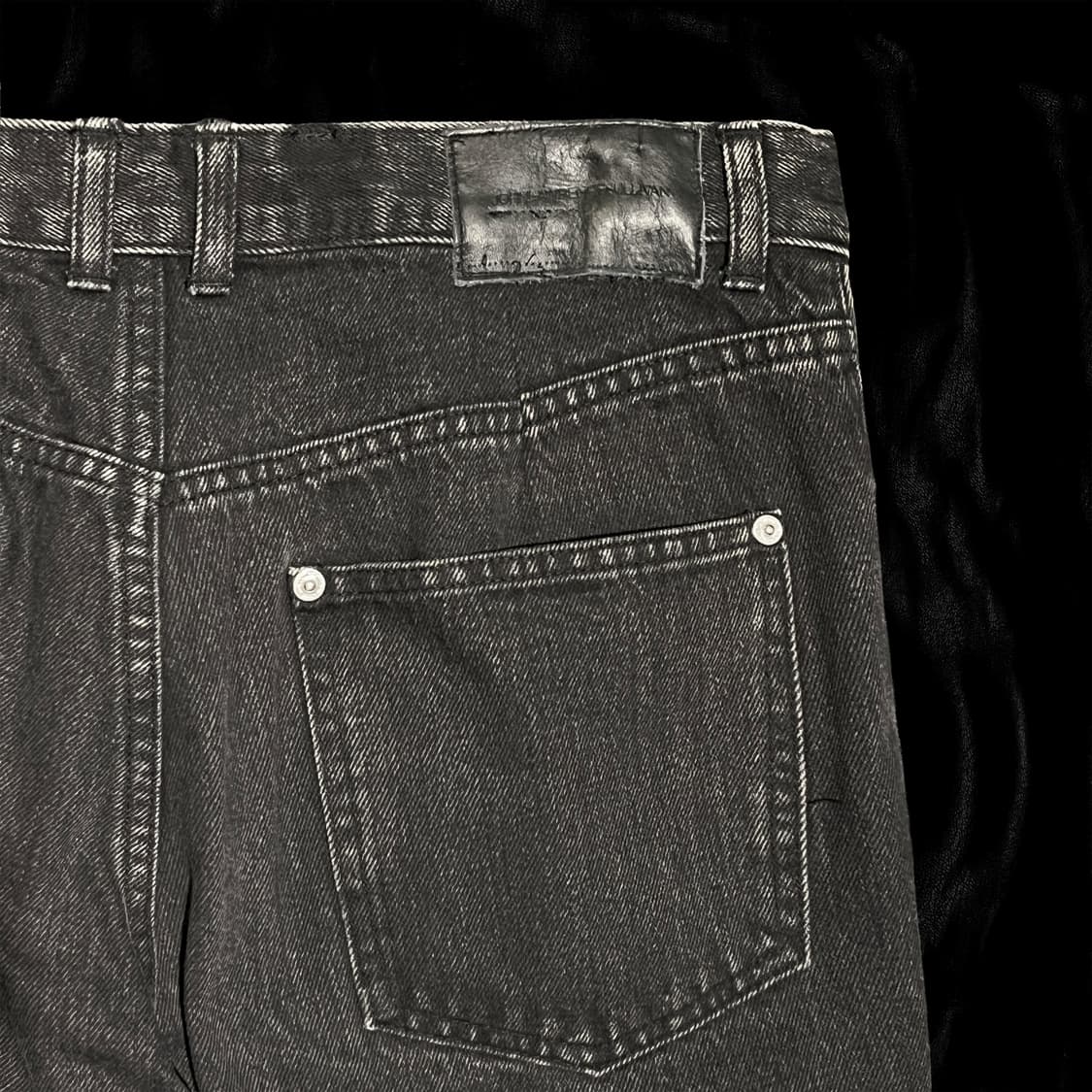 존 로렌스 설리반 벨트 팬츠 블랙 상품이미지4