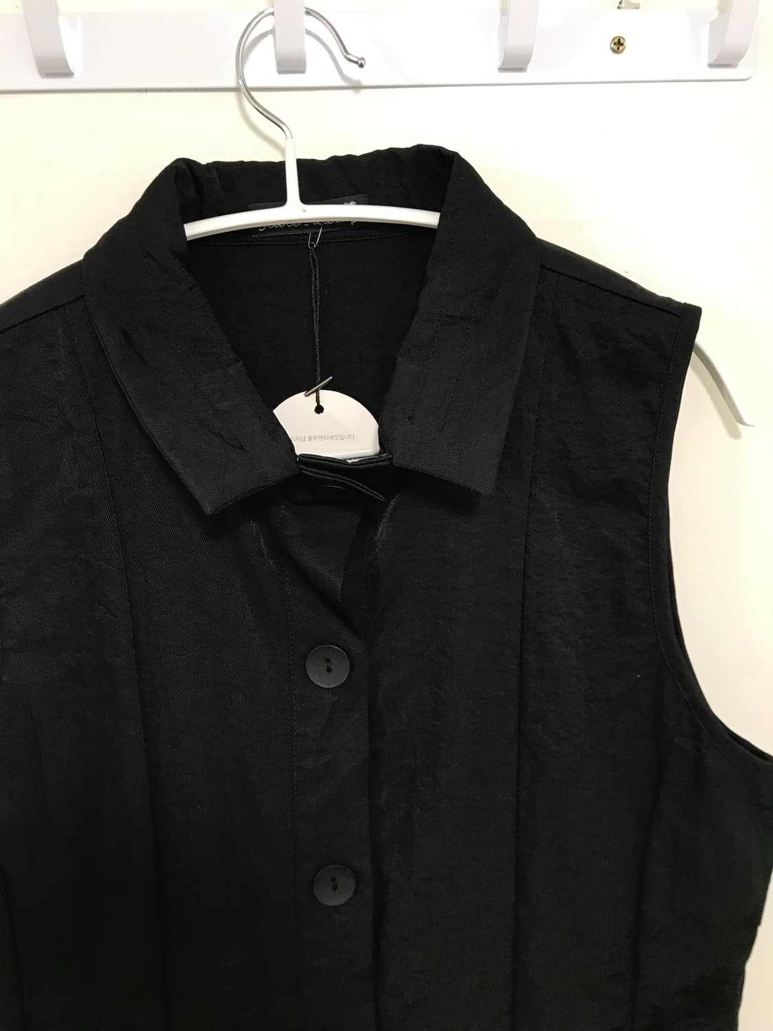 Vintage black vest 상품이미지5
