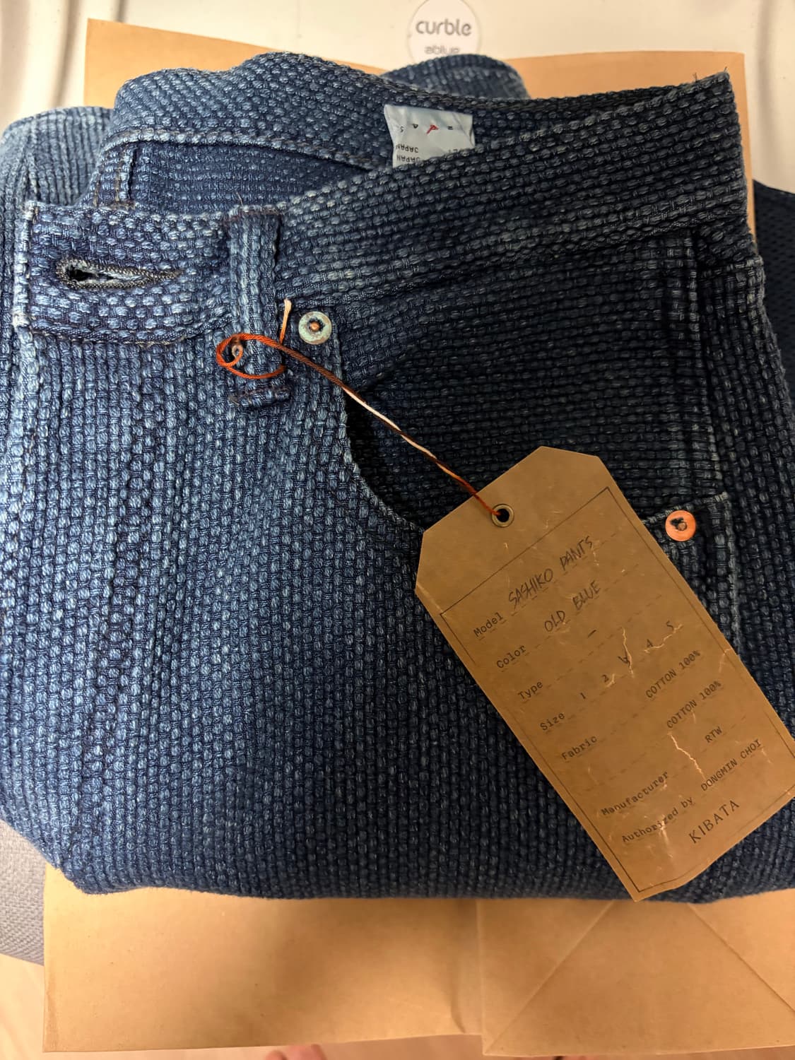 Kibata 키바타 사시코 old blue 3사이즈 (신형) 상품이미지1
