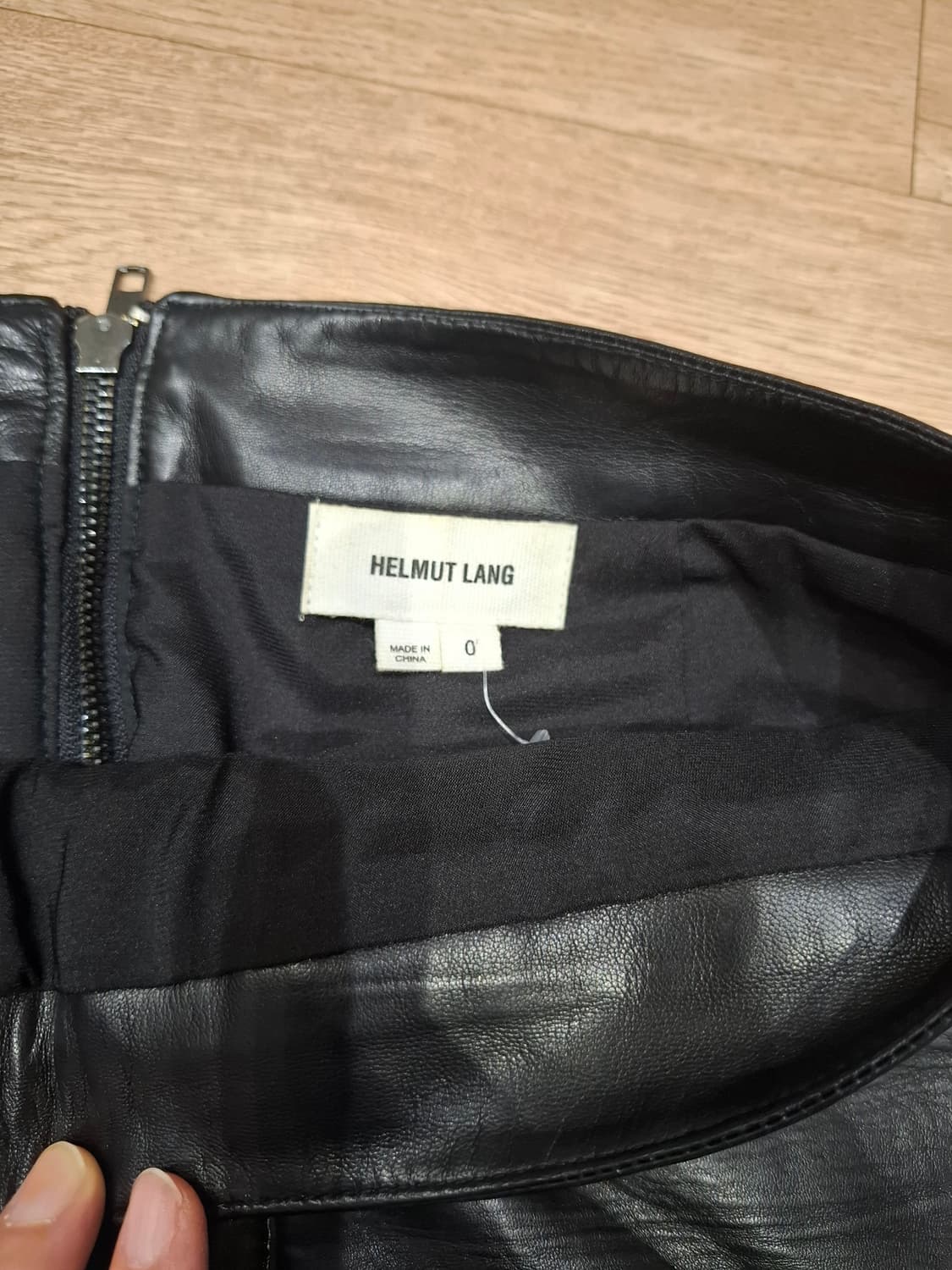 헬뮤트랭 가죽스커트 상품이미지4