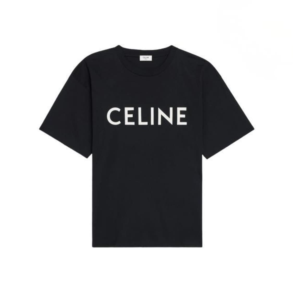 CELINE (W) 셀린느 로고 루즈 반팔 티셔츠 / BLACK / XS 상품이미지2