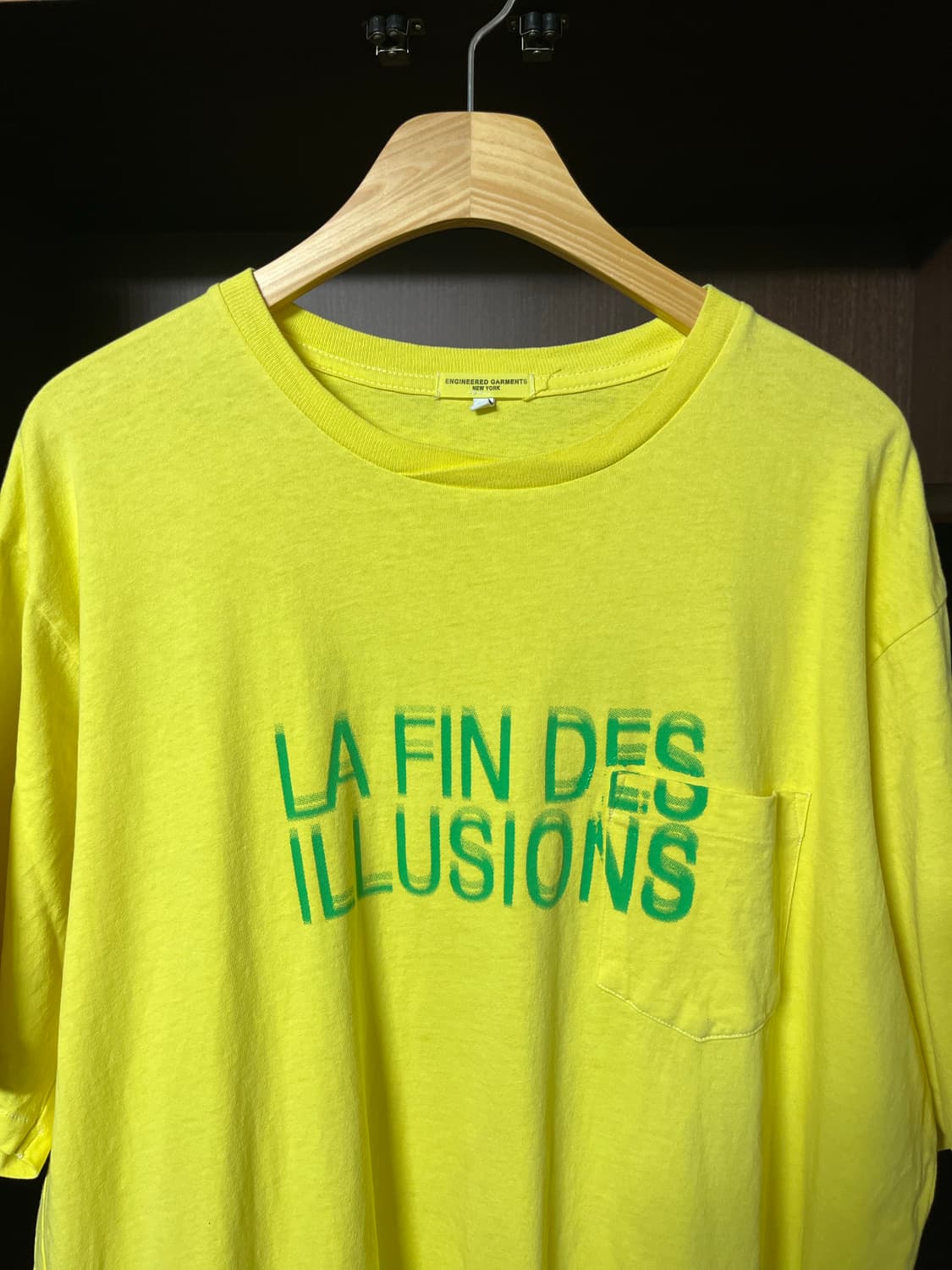 Engineered Garments printed cross crew T 상품이미지3