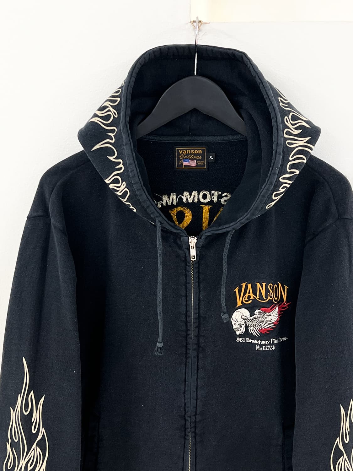VANSON hoodie zip up XL 상품이미지2