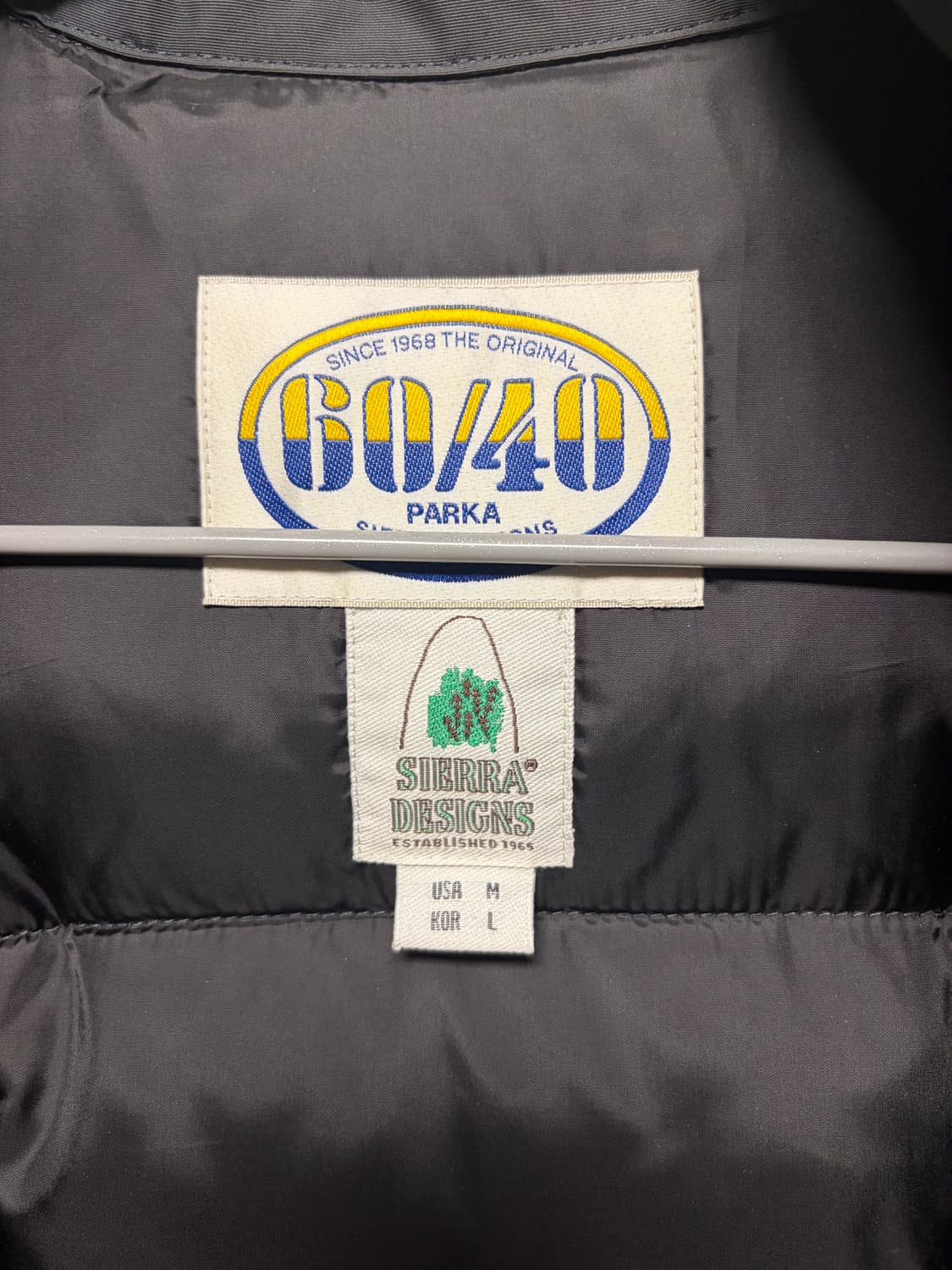 (미착용)시에라디자인 60/40 다운 베스트 상품이미지5