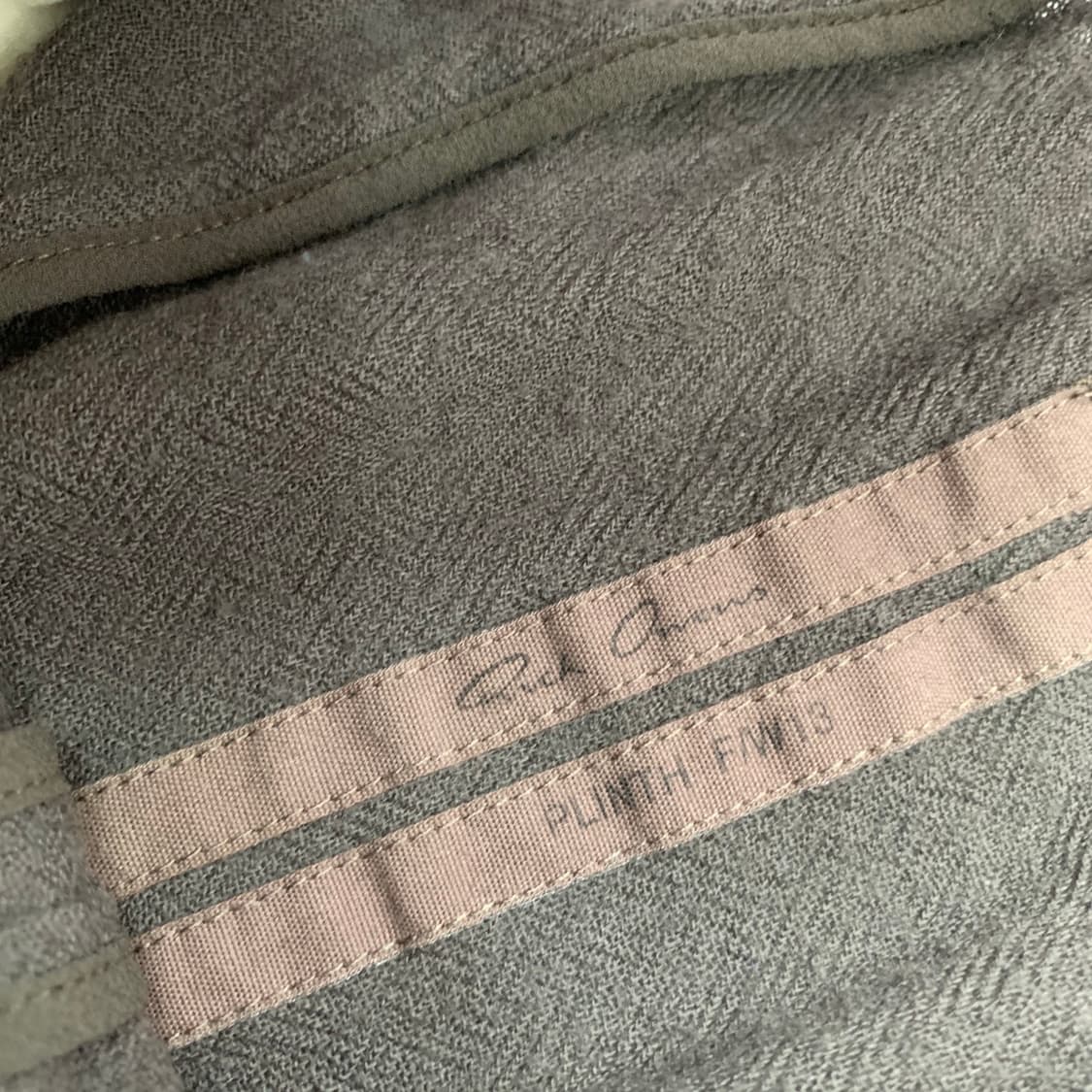 38 릭오웬스 13FW PLINTH 여성 드로우 스트링 배기 팬츠 상품이미지5